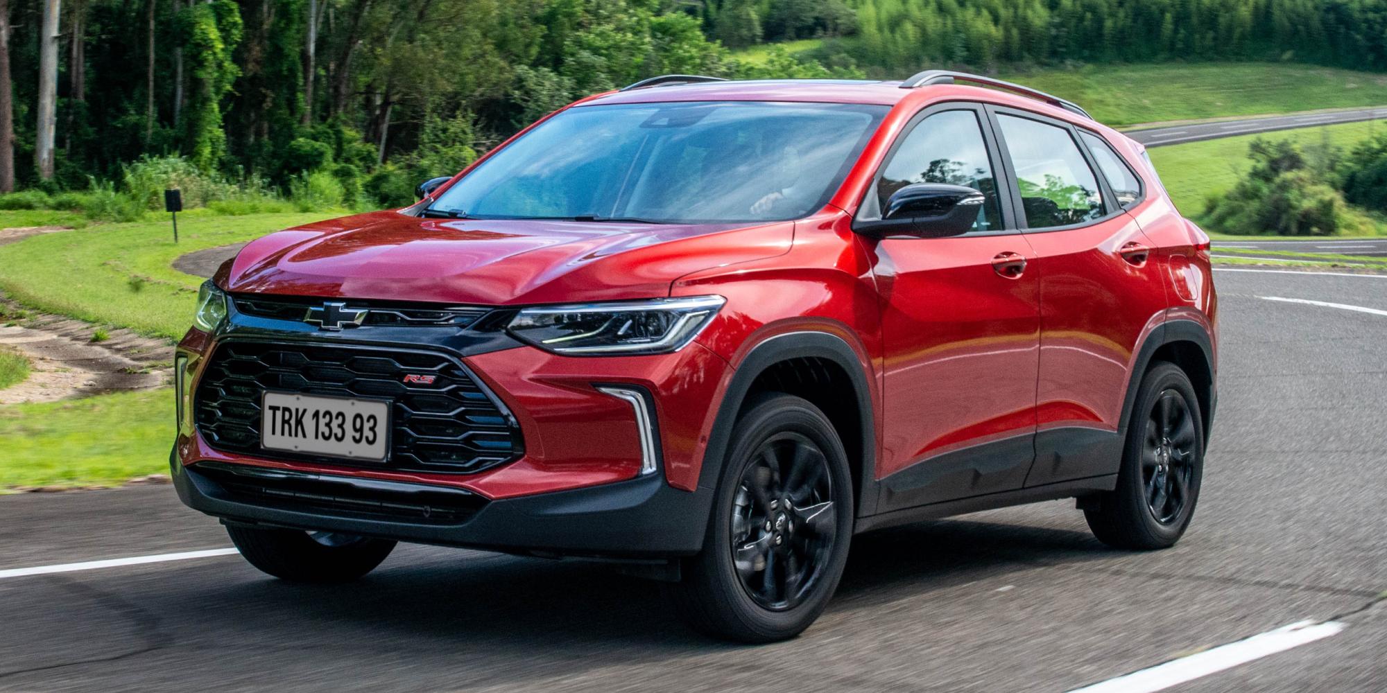 Chevrolet Tracker RS roja